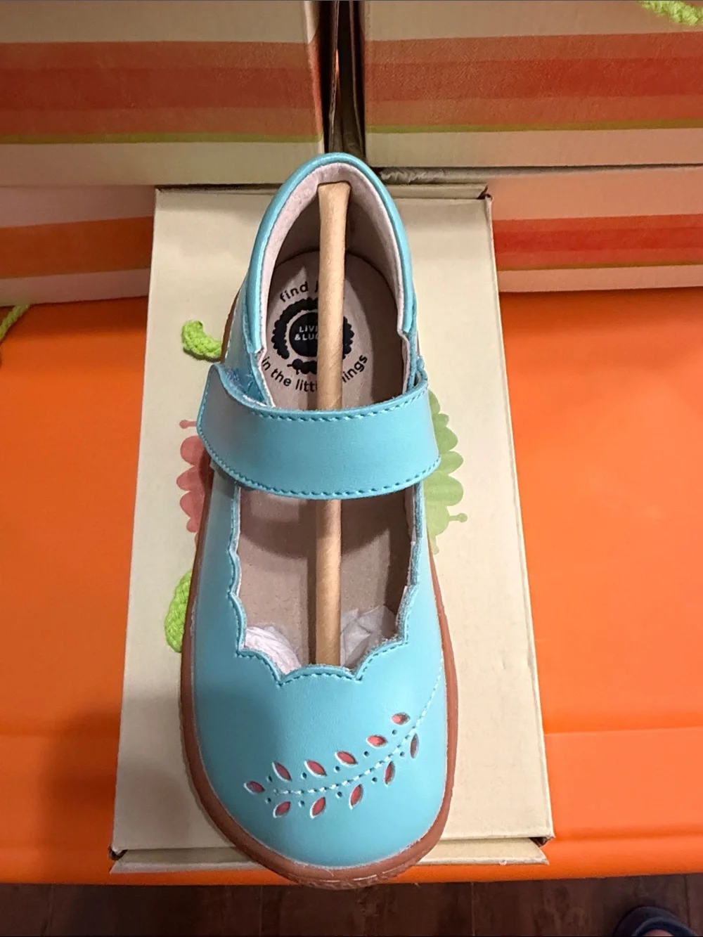 Livie & Luca Turquoise Juniper Mary Jane Shoe